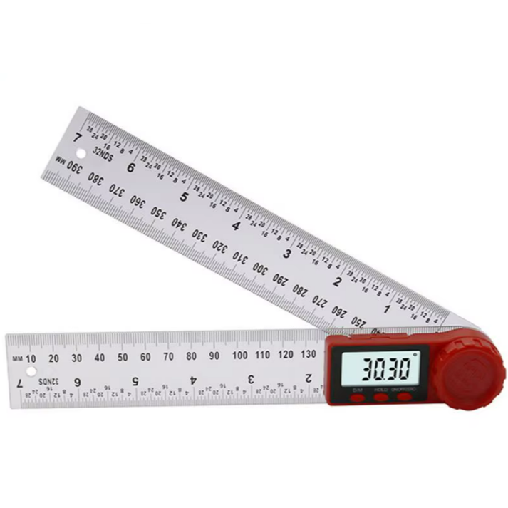 Raportor digital, Zola, 2 in 1, lungime totala 400 mm, ecran LCD iluminat, Data Hold, gri Raportor digital, Zola, 2 in 1, lungime totala 400 mm, ecran LCD iluminat, Data Hold, gri